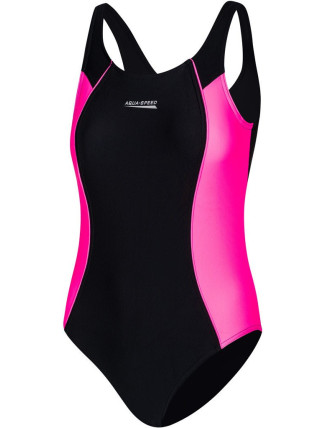 AQUA SPEED Plavky Luna Black/Pink Pattern 19