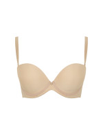 Vyztužená podprsenka Cleo Faith Moulded Strapless latte 10660