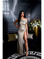 Sexy Koucla One-Shoulder Goddessdress s XXLSlit