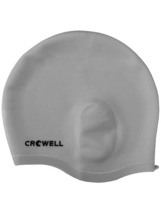 Plavecká čepice Crowell Ear Bora silver col.4