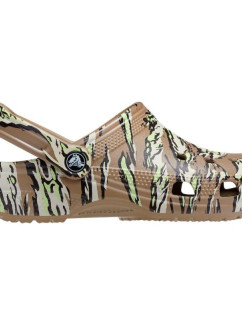 Crocs Classic Printed Camo M 206454 260 dřeváky