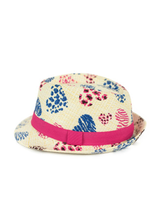 Dámský klobouk Art Of Polo Hat cz20121 Ecru/Raspberry