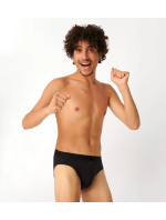 Pánské slipy EVER Soft Brief 2P - BLACK - černé 0004 - SLOGGI