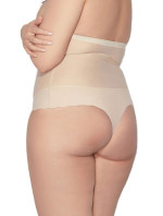 Dámská stahovací tanga Glam string beige - MITEX