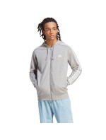 Adidas Essentials French Terry 3-Stripes Full-Zip Hoodie M IC9833 pánské