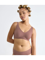 Dámská podprsenka ZERO Feel 2.0 Bralette - BROWN - hnědá 1141 - SLOGGI