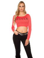 Sexy KouCla bellyfree findknitted Jumper/ leo look