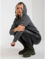 Mikina CT BL F 621087.65P tmavě šedá