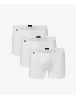 Pánské boxerky ATLANTIC 3Pack - bílé