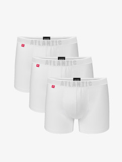 Pánské boxerky ATLANTIC 3Pack - bílé