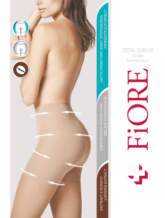 Fiore Total Slim 20 den M5206 kolor:light natural