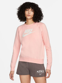 Dámské mikina BV4112 611 Světle růžová s potiskem - Nike