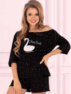 Dámské pyžamo Snowflake Swan - LivCo Corsetti