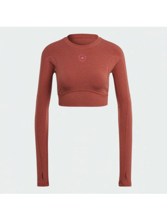 Stella McCartney Dámské tričko s dlouhým rukávem Truestrengh Crop W HR2196 - ADIDAS