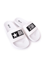 Men's Slippers Big Star White