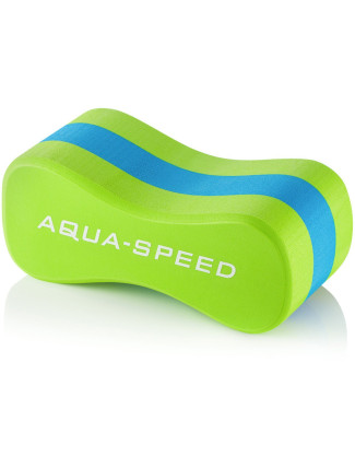 AQUA SPEED Plavecké desky Ósemka "3" Junior Green/Blue