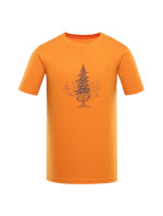 Pánské triko z organické bavlny ALPINE PRO EKK russet orange varianta pb