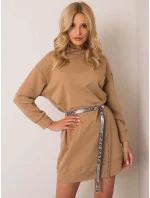 Šaty LK SK 508284.16X světle hnědá