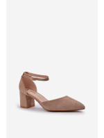 Lodičky na sloupku model 211090 Step in style