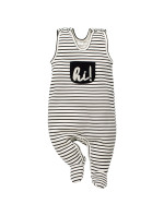 Dupačky Pinokio Happy Day Sleepsuit Stripped