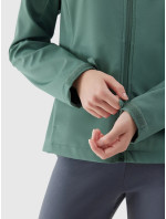 Dámská větruodolná bunda softshell membrána 5000 4F - zelená