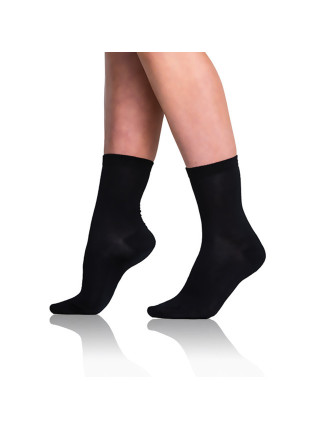 Dámské ponožky z bio bavlny GREEN ECOSMART LADIES SOCKS - BELLINDA - černá