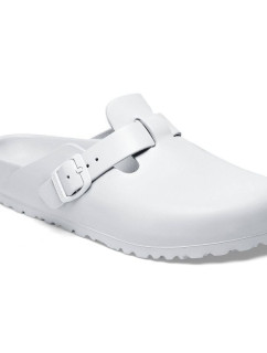 Birkenstock pánské dřeváky Boston Essentials EVA White zdravotní žabky regular wide (1002315)