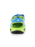 Dětské outdoorové sandály ALPINE PRO GROBO neon atomic blue