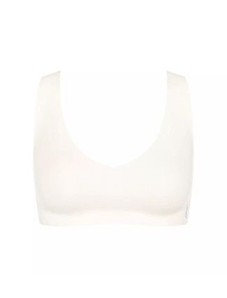 Dámská podprsenka ZERO Feel 2.0 Bralette - WHITE - bílá 00GZ - SLOGGI