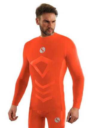 Sesto Senso Thermo Longsleeve Top CL40 Orange