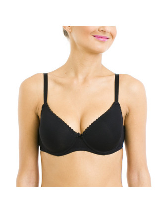 Dámská měkká vyztužená podprsenka PERFECT SOFT BRA - BELLINDA - černá