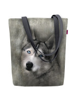 Bertoni Plátěná taška Sunny Husky Grey