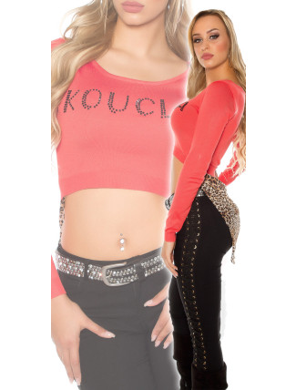 Sexy KouCla bellyfree findknitted Jumper/ leo look