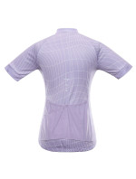 Dámský cyklistický dres s cool-dry ALPINE PRO SAGENA pastel lilac varianta pa