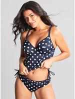 Spodní díl plavek Swimwear Anya Riva Spot Gather Pant navy/vanilla SW1456