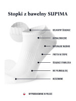 Dámské/pánské ponožky Steven art.157 Supima 35-46