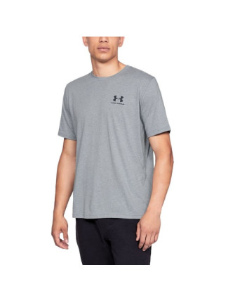 Pánské tričko UA Sportstyle SS M 1326799 šedá - Under Armour