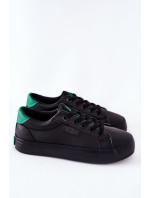 Children's Leather Sneakers BIG STAR DD374147 Black