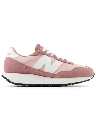 Dámské tenisky New Balance NB 237 sportovní boty semišové růžové (WS237CF) dámské