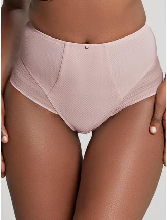 Vysoké kalhotky Serene High Waist Pant 10303 pudrově růžová - Panache