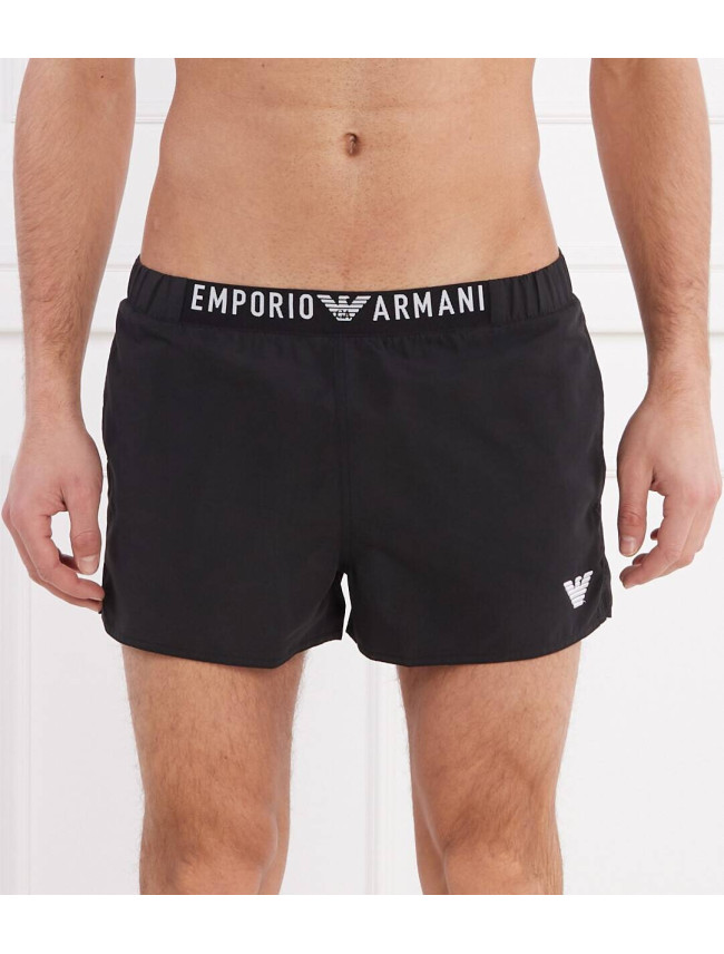 Pánské plavky 211761 4R432 00020 černé - Emporio Armani