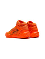 Pánské sportovní boty Playmaker Pro Mid Laser M 378327 01 Neon oranžová - Puma