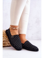 Dámské módní espadrilky Polka Dots Big Star - černé