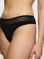 Dámská tanga Feel of Modal String - BLACK - černé 0004 - TRIUMPH