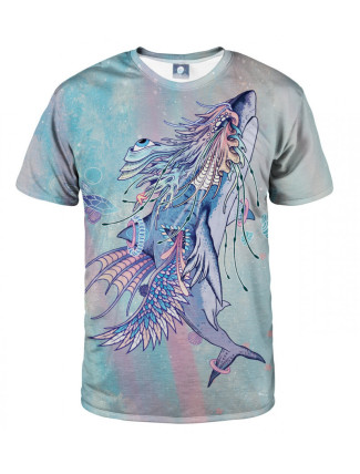 Aloha From Deer Shark T-Shirt TSH AFD448 Blue