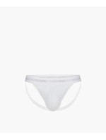 Jockstrap pánské slipy ATLANTIC - bílé