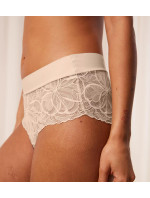 Dámské kalhotky Body Make-Up Illusion Lace Shorty - BROWN - sv. béžové 00NZ - TRIUMPH