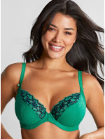 Panache Envy Plunge emerald leopard 7286C