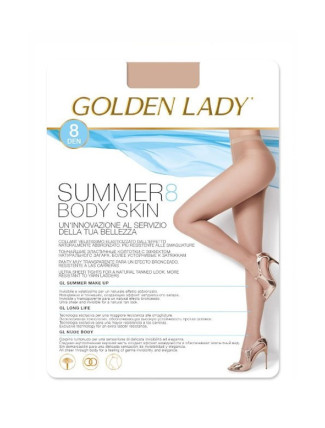 Dámské punčochové kalhoty Golden Lady Summer Body Skin 8 den 2-4