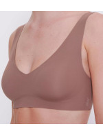 Dámská podprsenka ZERO Feel 2.0 Bralette - BROWN - hnědá 1141 - SLOGGI